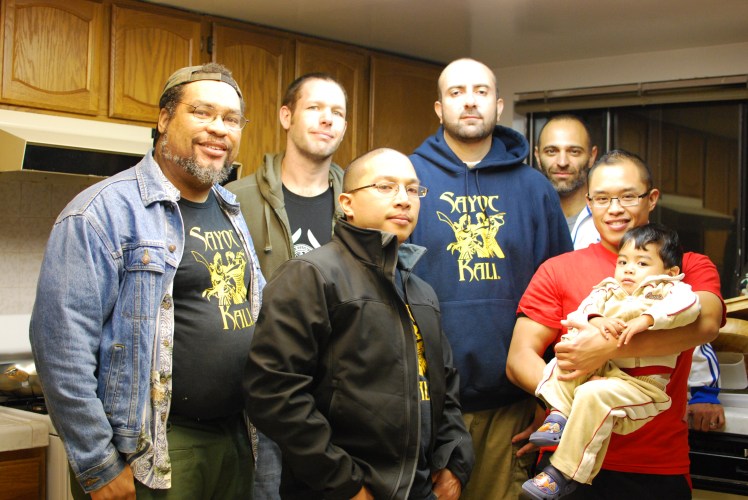 Tribal Tactics group photo with Guro Brian Calaustro, Los Angeles, 2012