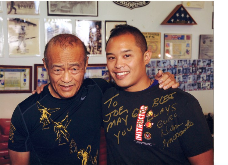 Guro Dan Inosanto & Guro Joe Marana at Inosanto Instructor Camp, Los Angeles 2013