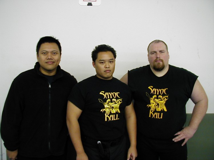 Tuhon Rafael Kayanan, Guro Joe & Tuhon Tom Kier, Los Angeles 2004