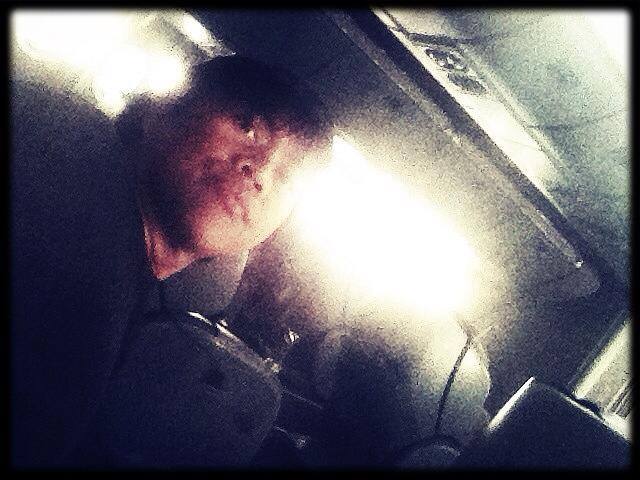 Tuhon Raf on the set of Non-Stop