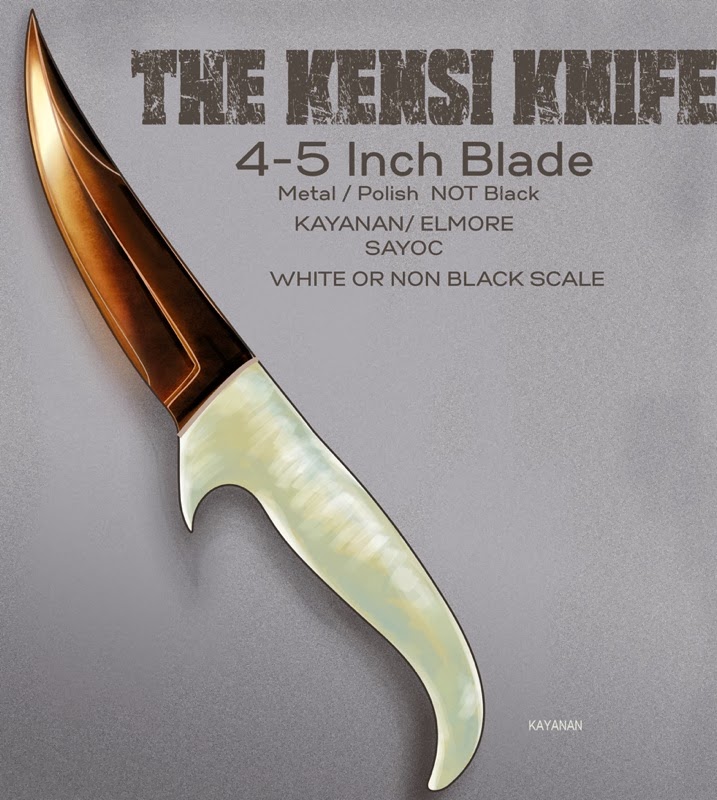 Kensi Knife designed by Tuhon Raf